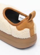 Moon Boot Park Puffer Fleece Slip-On Shoes