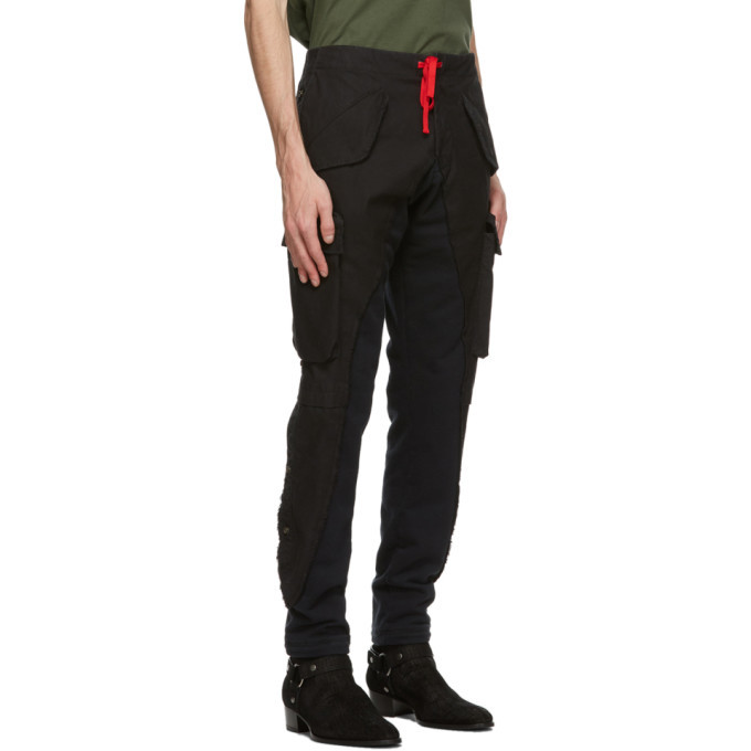 Greg Lauren Black Paul and Shark Edition 50/50 Trousers Greg Lauren