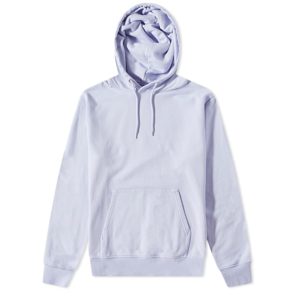 Colorful Standard Men's Classic Organic Popover Hoodie in Soft Lavender