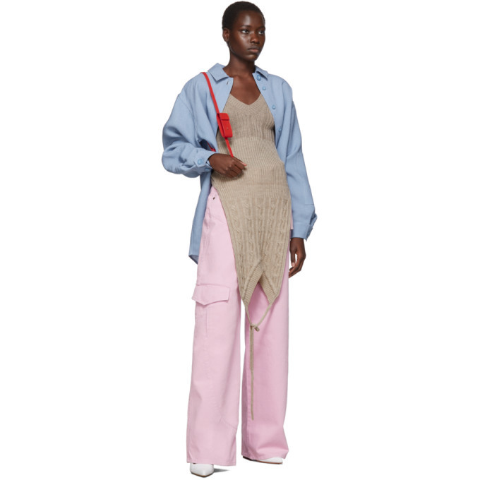 Jacquemus Pink Le Jean de Nimes Jeans Jacquemus