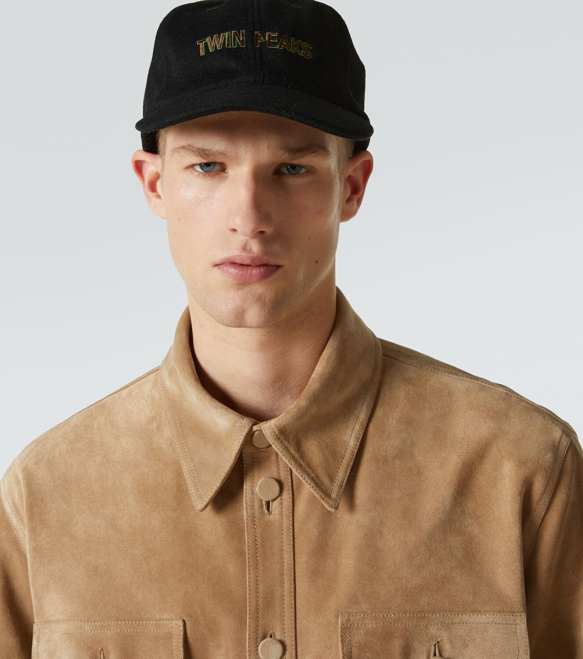 Undercover Embroidered wool baseball cap