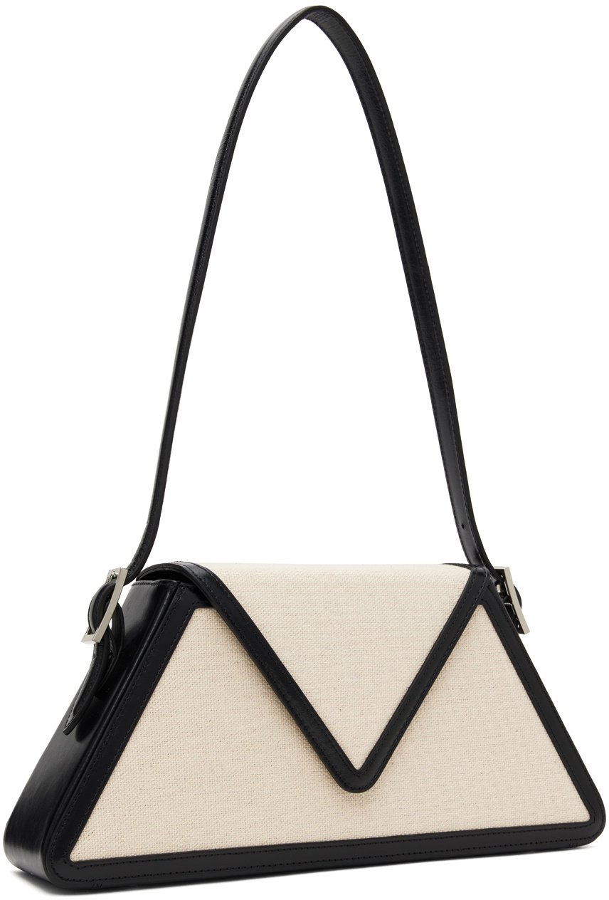 Blossom Beige & Black Tweedy Bag
