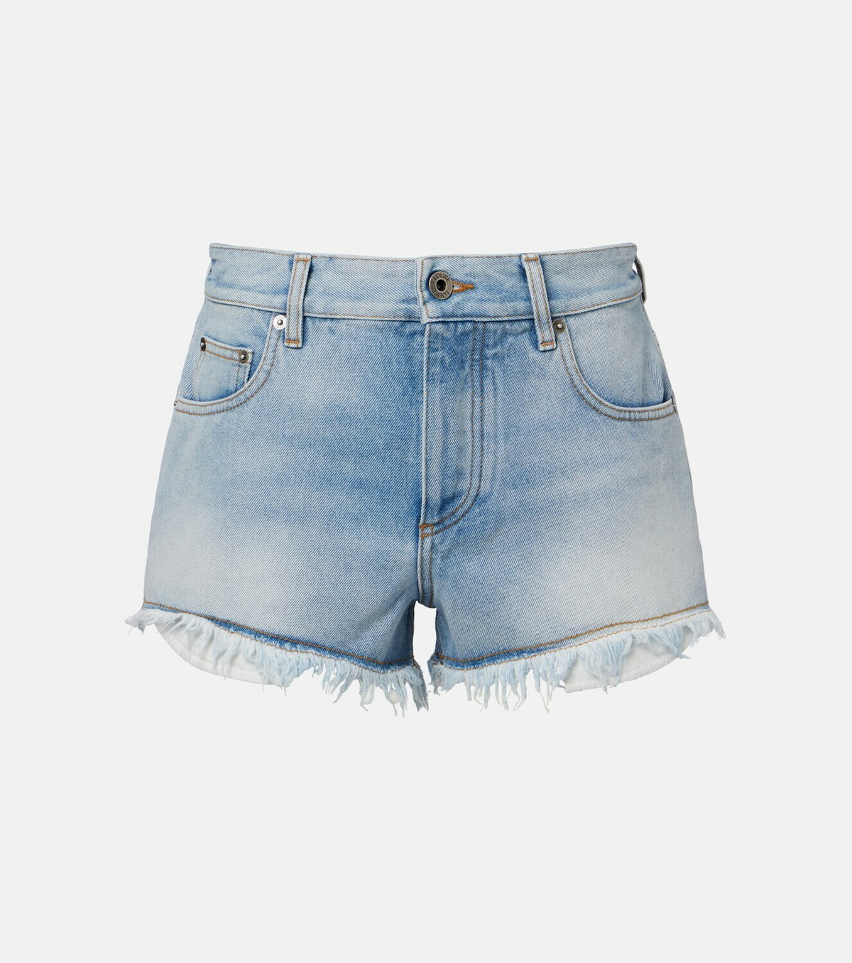 Loewe Paula's Ibiza Anagram denim shorts