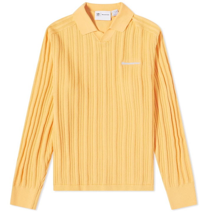 Photo: Adidas Men's Long Sleeve PW Knit Jersey in Hazy Orange