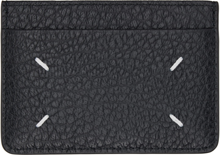 Photo: Maison Margiela Black Four Stitches Card Holder