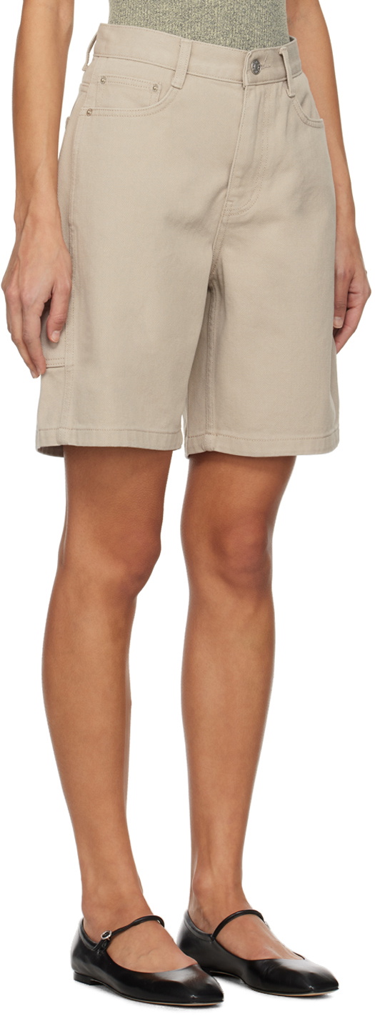 Dunst Gray Hammer Loop Denim Shorts