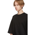 Lanvin Black Anti-Logo T-Shirt