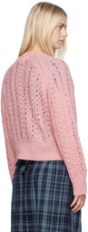 YMC Pink Foxtail Cardigan