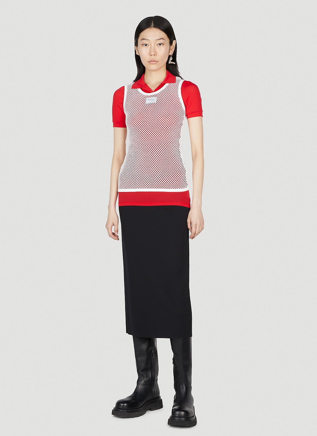Raf Simons Net Tank Top