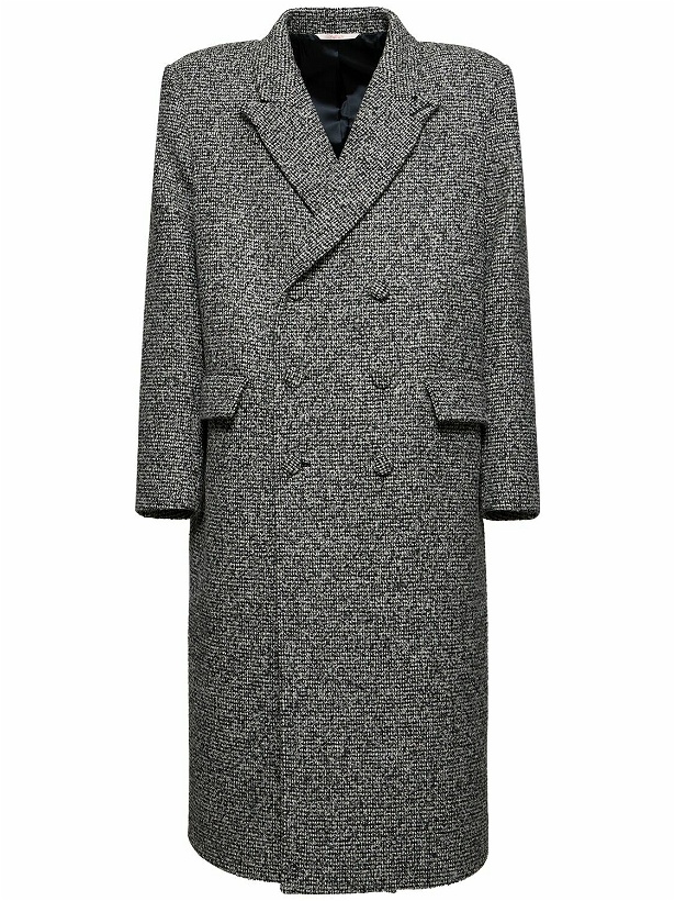 Photo: VALENTINO - Wool Blend Double Breasted Coat