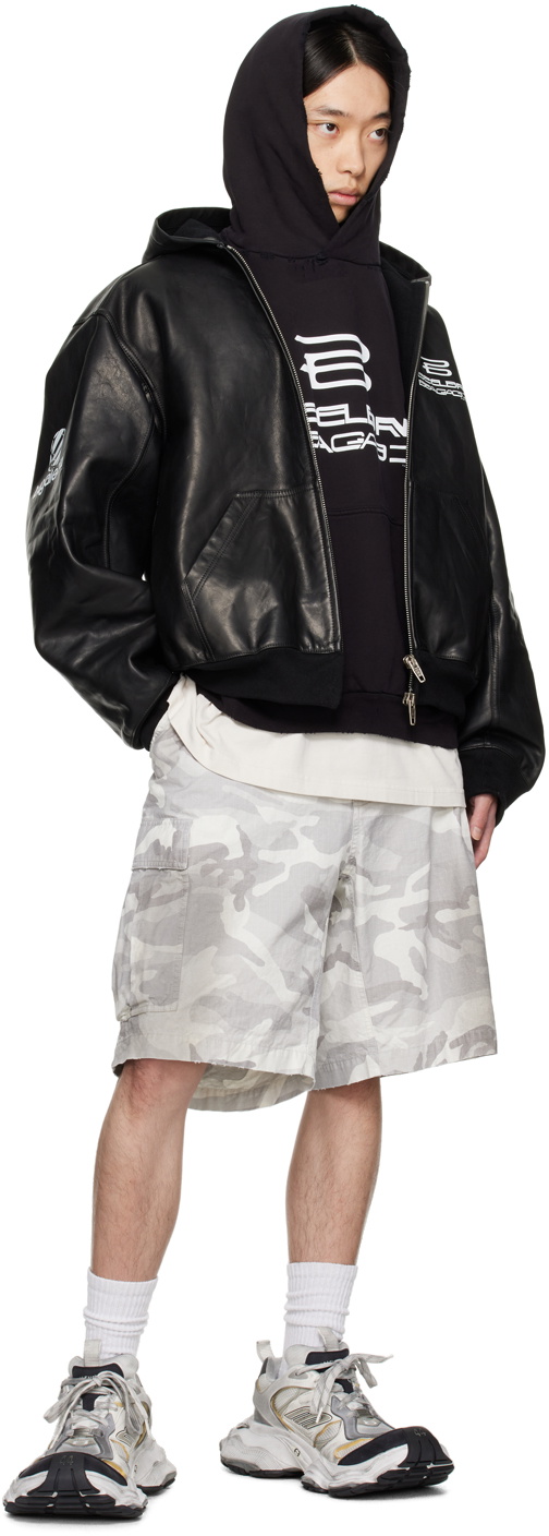 【残りわずか！】Balenciaga ブラック AI Generated フーディ Balenciaga Black AI Generated Hoodie Balenciaga