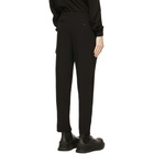 Alexander McQueen Black Classic Jogger Trousers