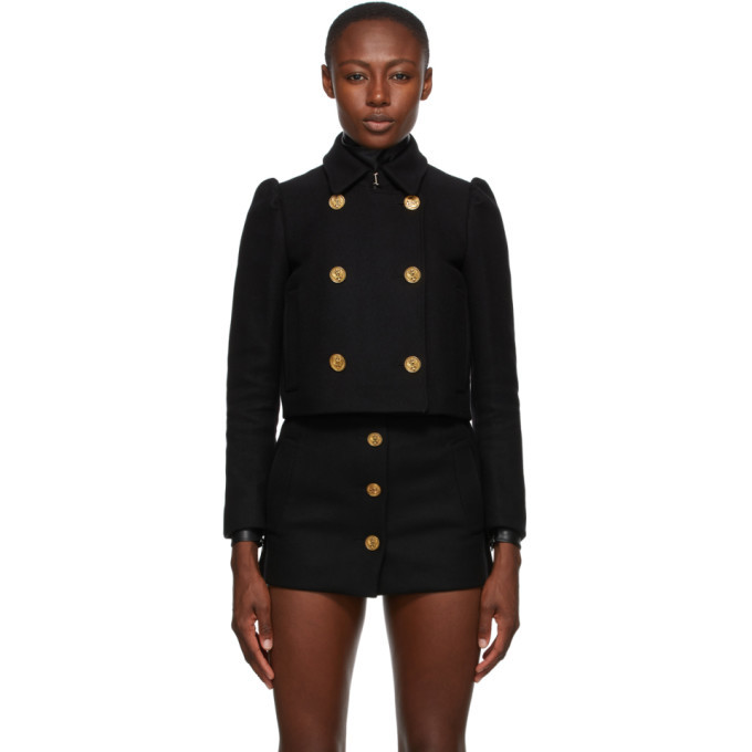 Red valentino wool store coat