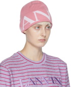 Lanvin Pink Wool Beanie