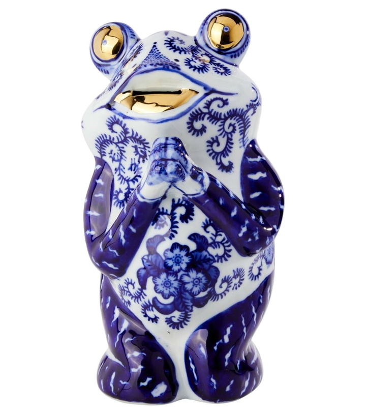 Photo: Polspotten Frog porcelain piggy bank