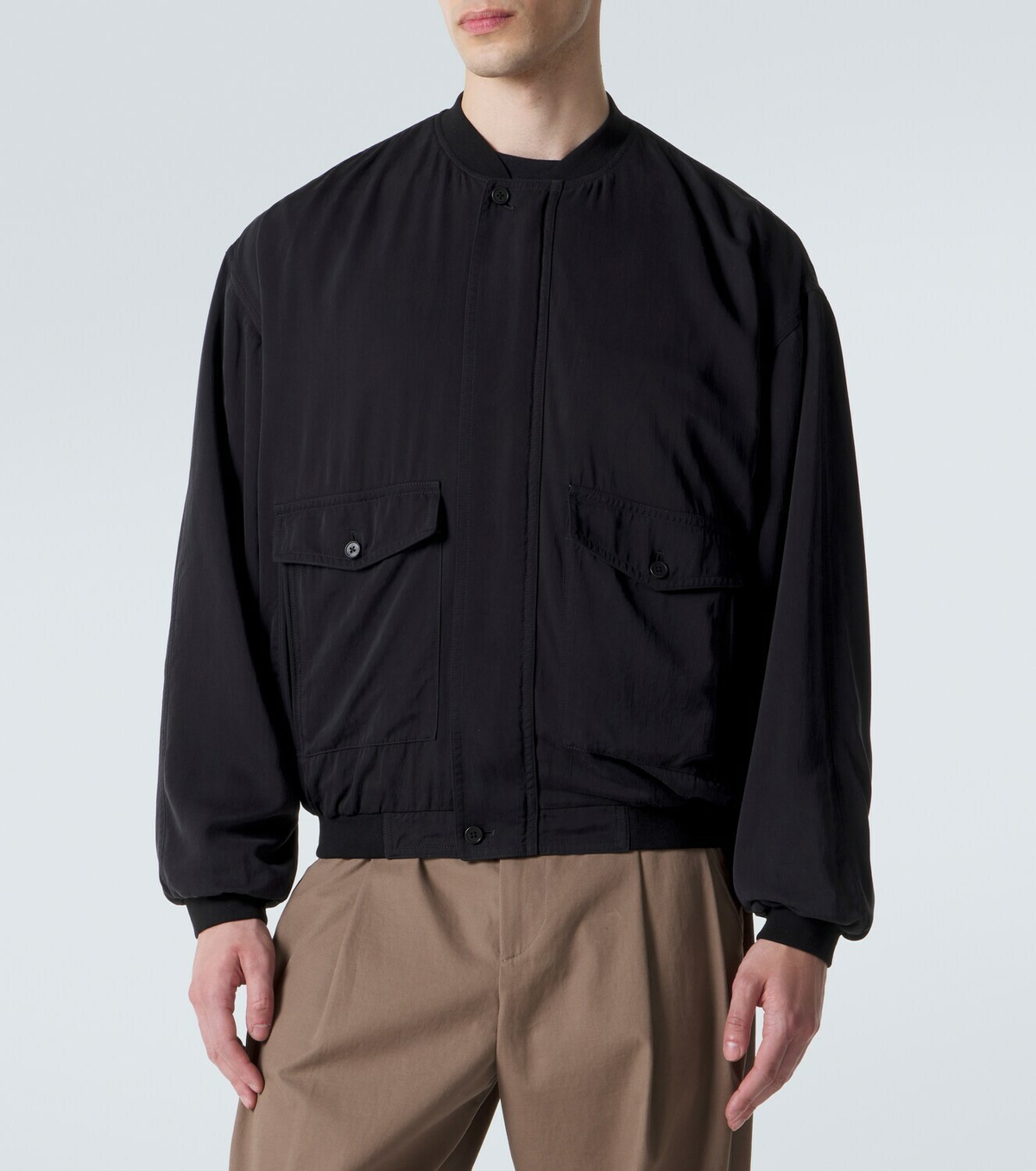 The Row Uma silk jacket