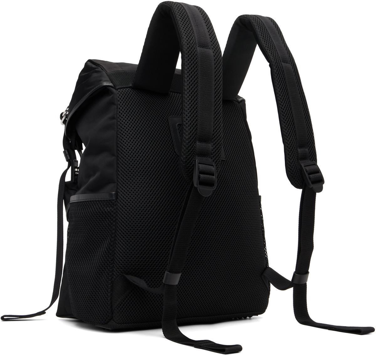 Maison Margiela Black High Tech Medium Backpack