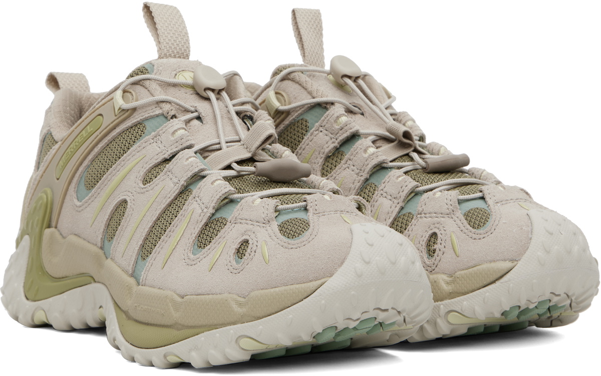 Merrell 1TRL Taupe & Green Cham Redux Sneakers