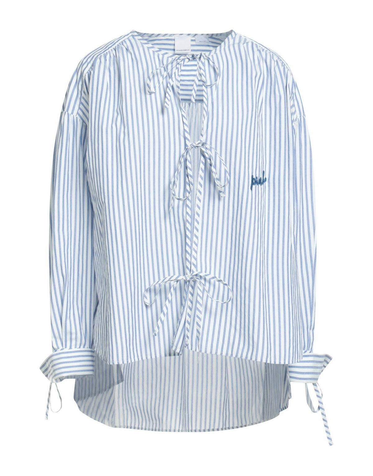 Pinko Denim Womens Shirt Light in Blue