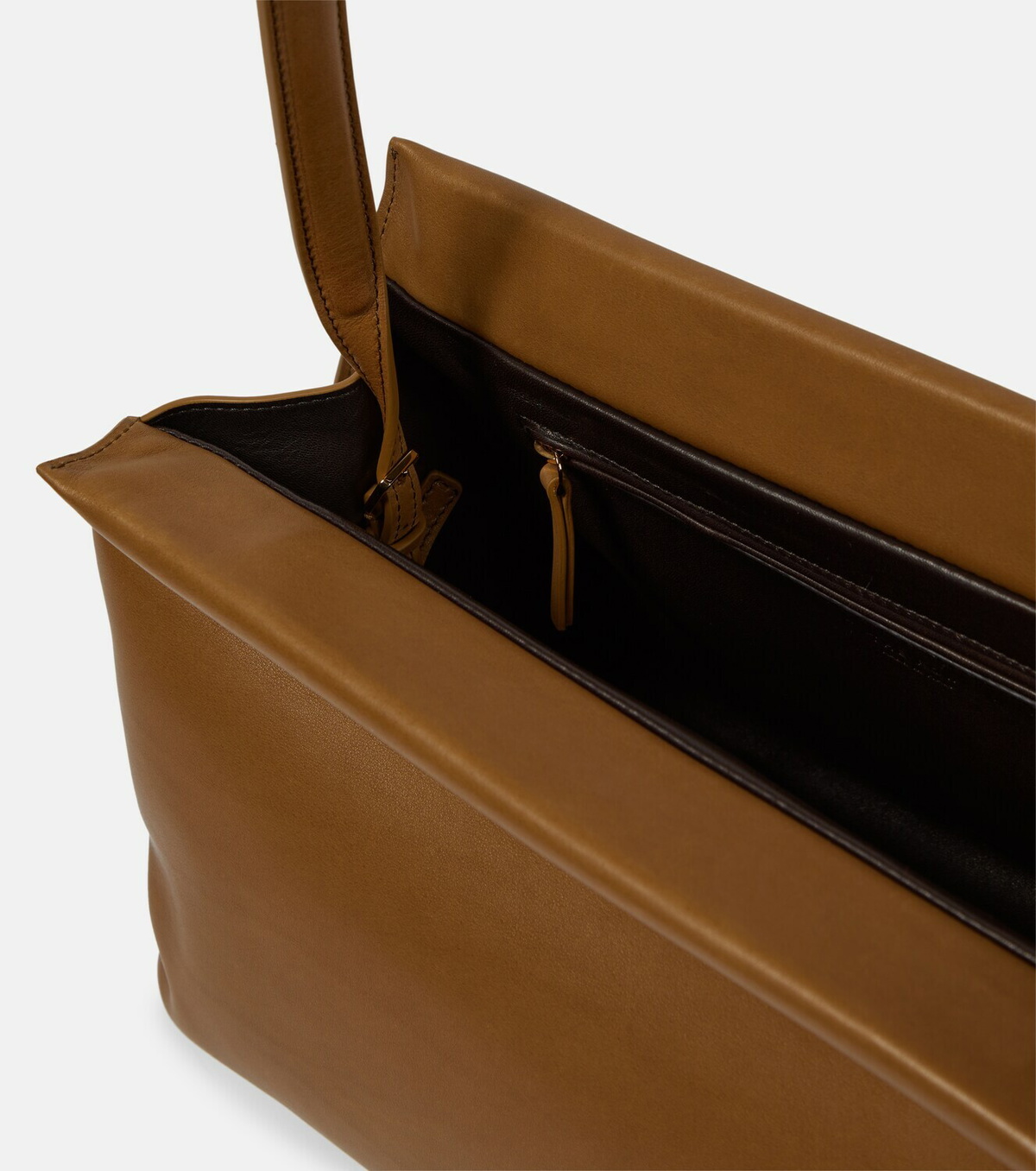 The Row Sienna leather shoulder bag The Row