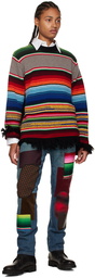 Junya Watanabe Multicolor Striped Sweater