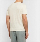 Sandro - Slub Linen T-Shirt - Neutrals