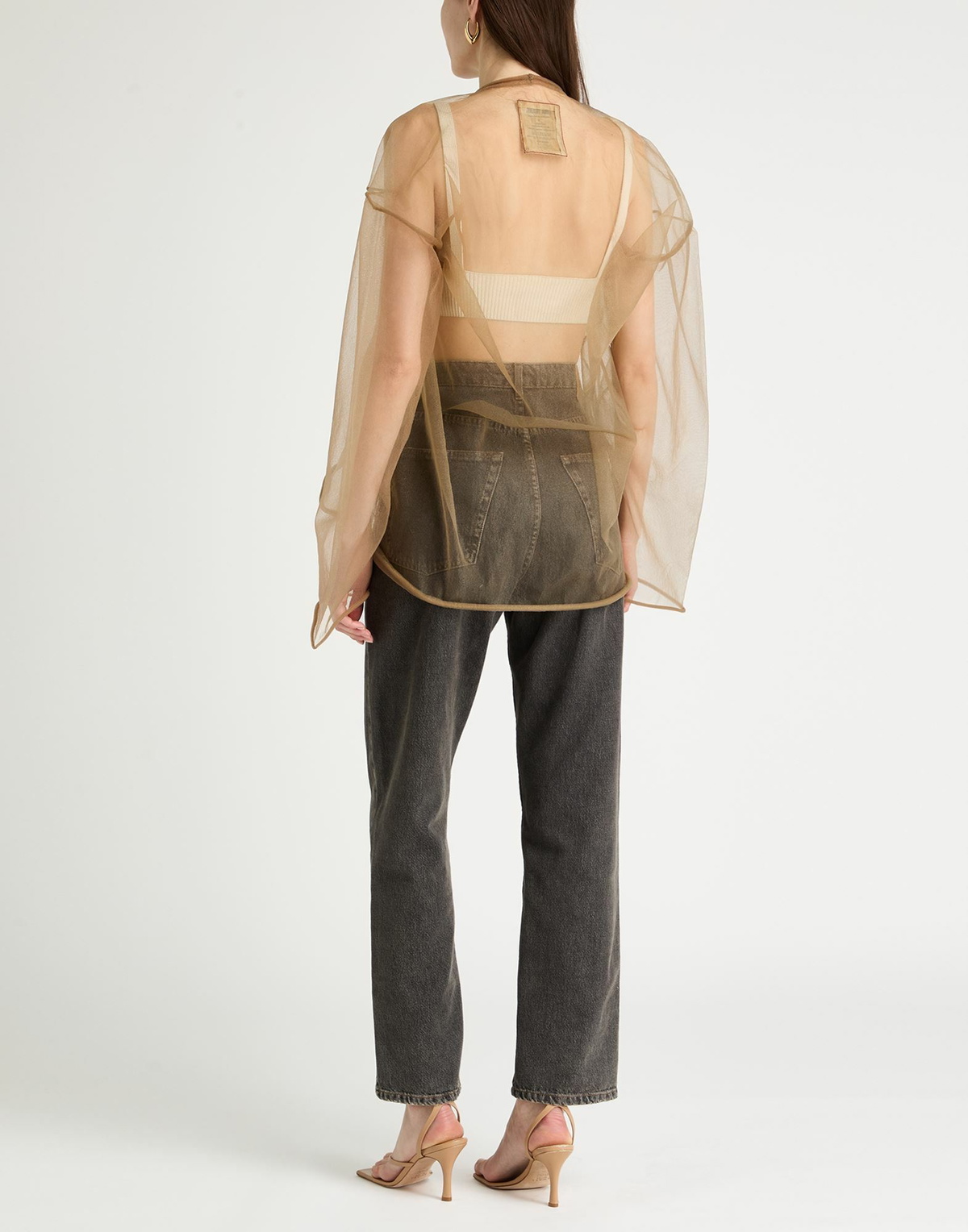 Uma Wang Womens Top Khaki