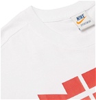 Nike - Logo-Print Cotton-Jersey T-Shirt - White
