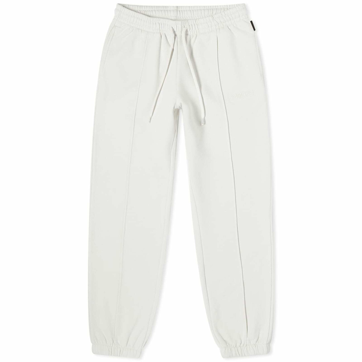 Napapijri Women's Tonal Logo Sweat Pant in White Whisper