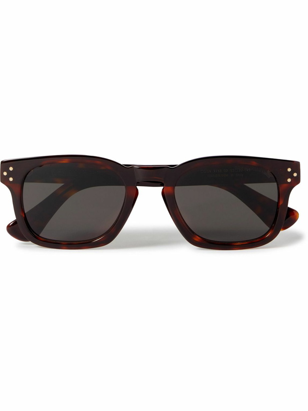 Photo: Cutler and Gross - 9768 Square-Frame Tortoiseshell Acetate Sunglasses