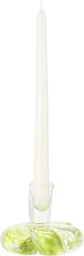 Rashelle Green Flubber Candle Holder