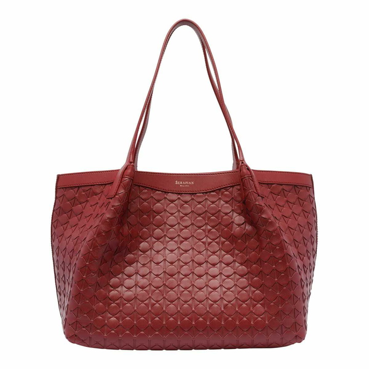 Photo: Serapian Small Secret Mosaic Tote Bag