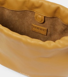 Loewe Flamenco Round leather tote bag