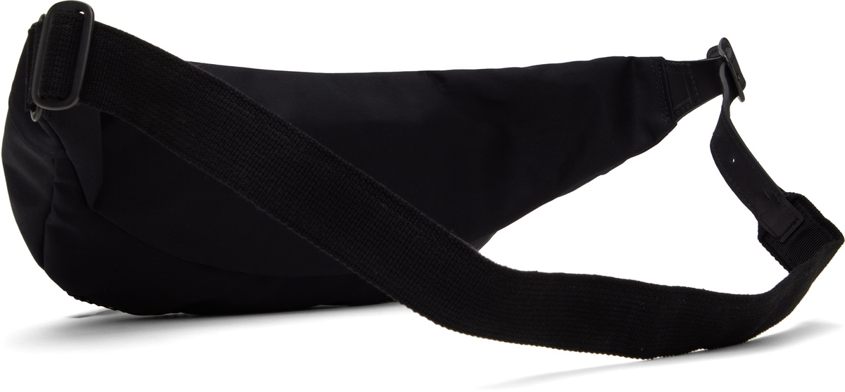 nanamica Black Water Repellent Belt Bag Nanamica