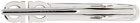 Ferragamo Silver Double Gancini Tie Bar