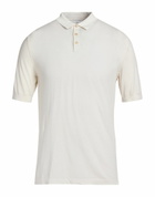 Eleventy Platinum Mens Polo shirt in Off white