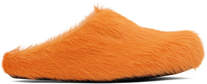 Photo: Marni Orange Fussbett Sabot Slip-On Loafers