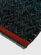 Missoni - Wool zig zag scarf with contrast trim, Men, Multicoloured