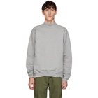 nonnative Grey Mock Neck Dweller Sweatshirt