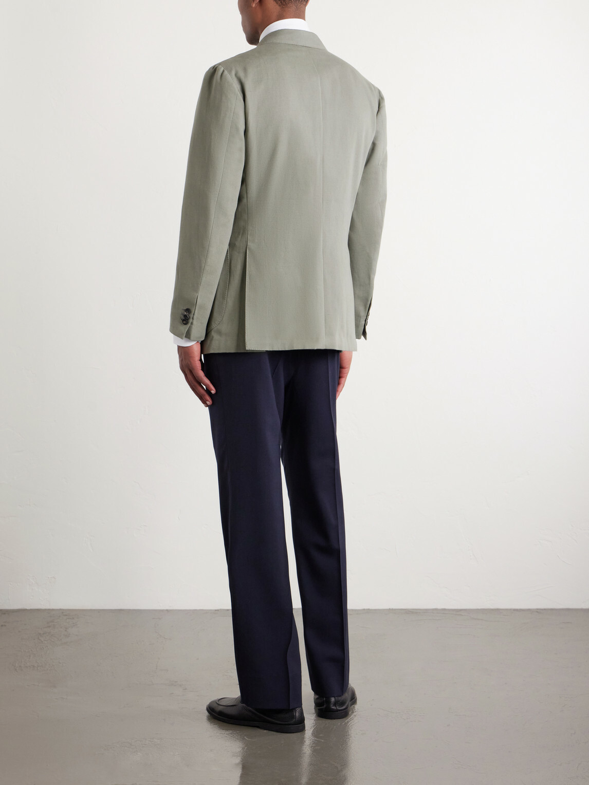 J. Mueser - Waverly Cotton and Linen-Blend Blazer - Green