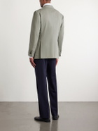 J. Mueser - Waverly Cotton and Linen-Blend Blazer - Green