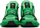 adidas Originals Green ZX 5K Boost Sneakers