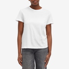 DONNI. Women's Jersey Relaxed T-Shirt in Powder