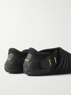 Suicoke - Futon-Lo Rubber-Trimmed Ripstop Sandals - Black