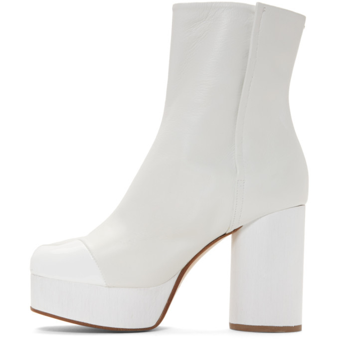 Margiela tabi best sale platform boots