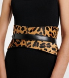 Alaïa Neo Bustier calf hair corset