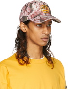 drew house SSENSE Exclusive Pink & Khaki Painted Mascot Cap