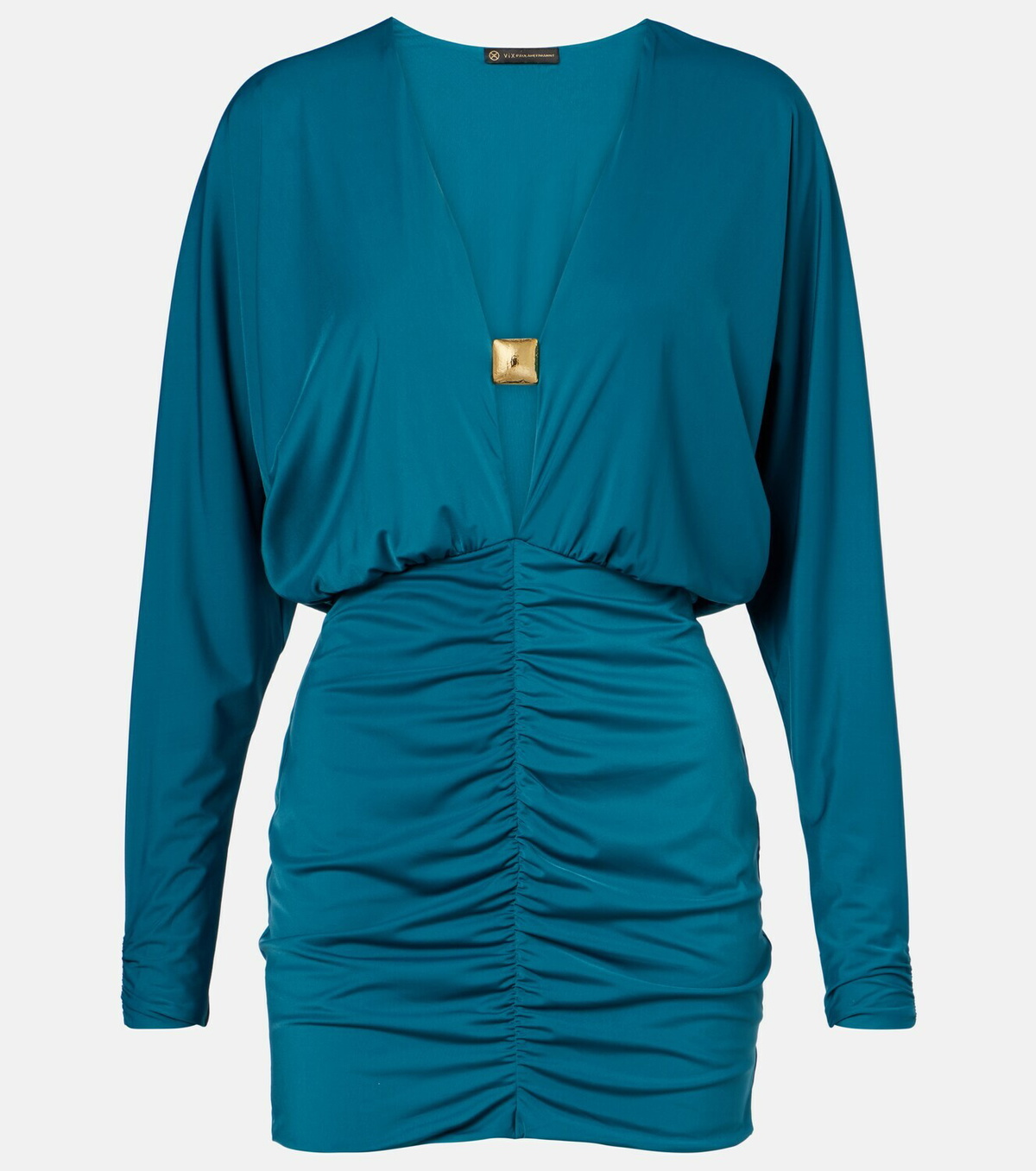 ViX Paula Hermanny Iris ruched minidress