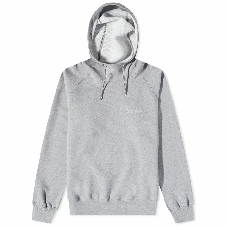 Photo: And Wander x Maison Kitsuné Hoody in Grey