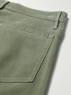FRAME - L'Homme Slim-Fit Stretch Lyocell-Blend Trousers - Green